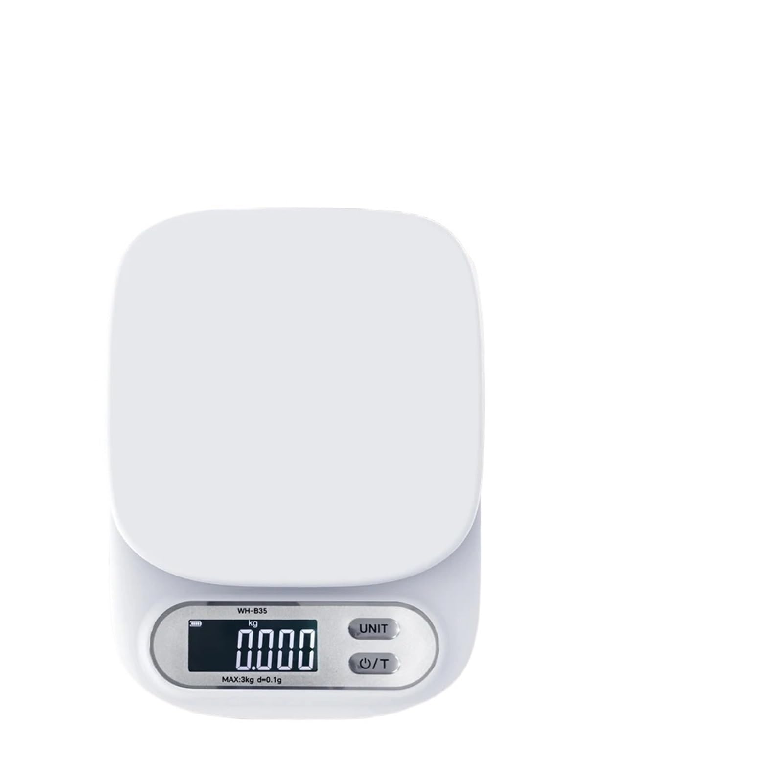 Digital Scales, Household Kitchen Digital Scales Battery Charging Weighing Balance Food Milk Fruit Baking Gram Scale(3KG 0.1G)
