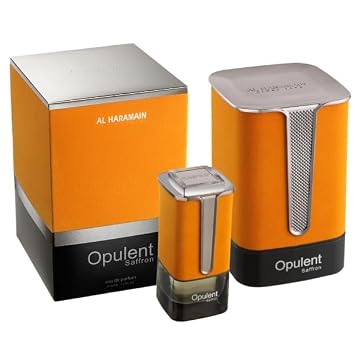 Al Haramain Opulent Saffron 3.4 oz 100 ml UNISEX, Clear