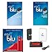 Produktbild Myblu Megaset mit E-Zigarette Farbe Rot + 2 x Podpack Aroma Blue Ice und Coconut Breeze + Travel Case mit 3.000 mAh - Ohne Nikotin