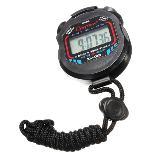 Digitale, kleine und wasserdichte tragbare Sport-Stoppuhr-Timer für Trainer, Schiedsrichter und Sport im Allgemeinen
