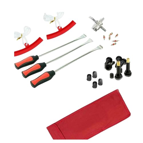 GAOSHA Tire Levers Spoon Set Heavy Duty Motorcycle Bike Car Tire Irons Tool Tire Changing Spoon Rim Protector