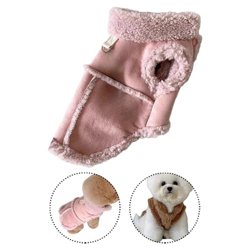 Chaleco de invierno para perros fácil de poner con anillas en D integradas 6