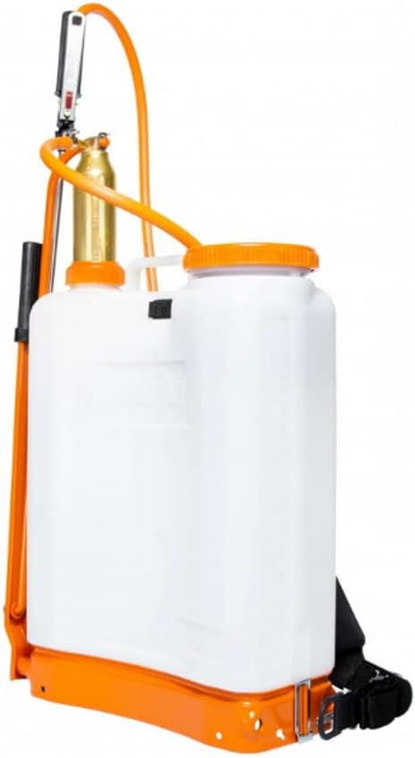 Jacto PJ-16U 4-Gallon Manual Super-Duty Pest Control Backpack Sprayer | Professional Grade for Pest Control, Turf Care, and Agricultural Use