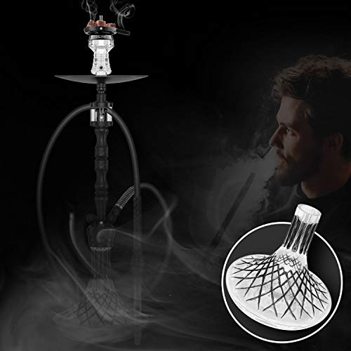 DILAW® SKITTO X Shisha Bowl Glas Ersatzglas Big Bowl ohne Gewinde Passend auf Shisha-Modelle mit Einer Außendurchmesser… – Bild 7