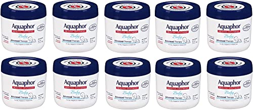 Aquaphor Baby Advanced Therapy Healing Ointment Blbkmb Skin Protectant, 14 Ounce, 10 Pack #TOP16
