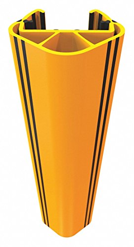 Rack Leg Protector, Yellow, 3/8in. Thick