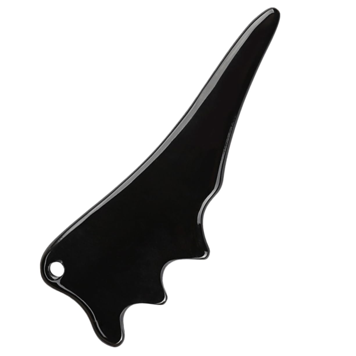 3piezas Placa De Raspar Multifuncional De Cuerno Natural Diseño De Cabeza De Pájaro Para Masajes Faciales y Corporales Herramienta De Gua Sha Para Cuello y Espalda