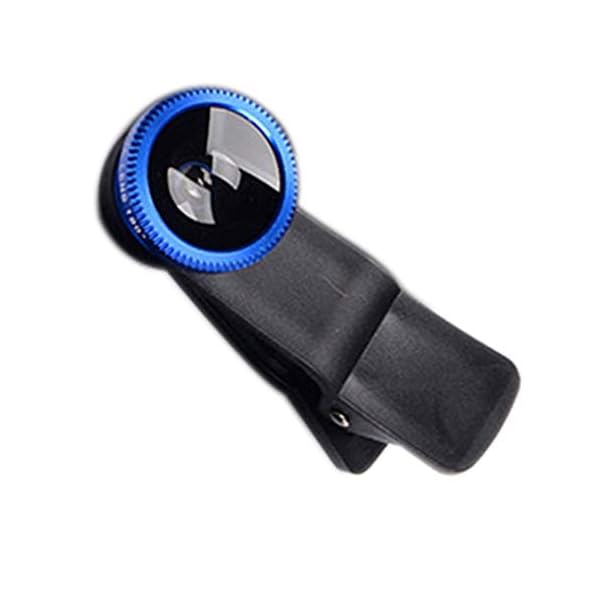 rongweiwang 3-in-1 Universal-Handy-Kamera Clip-on Lens Kit 180 ° Fisch Objektiv Telefon Makro Objektiv 0.67X… – Bild 4