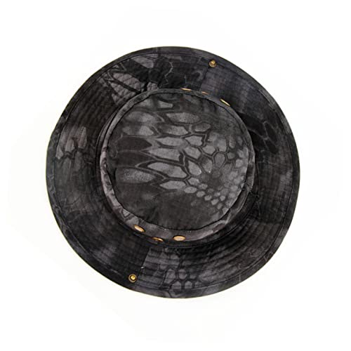 PACKOVE Fishing Hat Outdoor Creative Hat Sunscreen Vintage and Fashionable Design Pattern One Size Fits