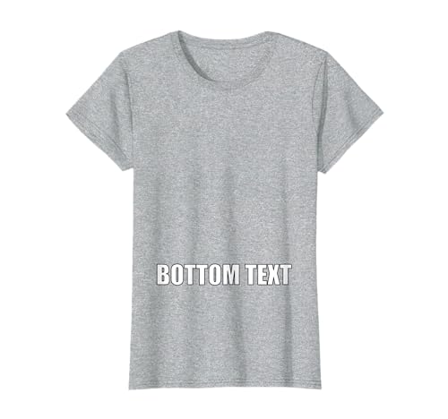 Bottom Text Ironic Meme Costume T-Shirt