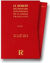 Download Dictionnaire Historique De La Langue Francaise - Le Robert PDF