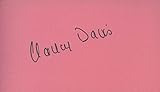 First Lady Nancy Davis Reagan - Signature