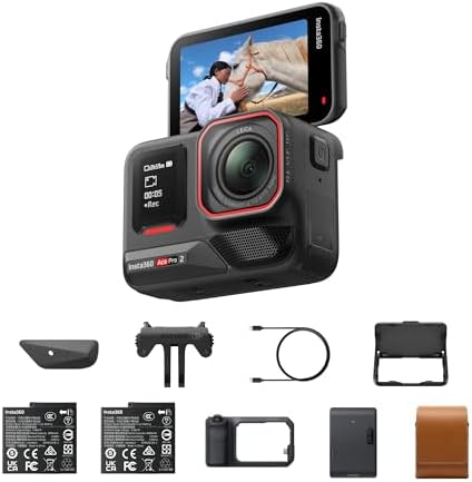 Insta360 Ace Pro 2 Pack instantané – Caméra d’Action 8K co-conçue...