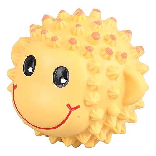 Zerodis Balle Interactive pour Mâcheurs Agressifs, Jouet à Mâcher en Latex pour Nettoyage Dentaire pour Chiens et Chats