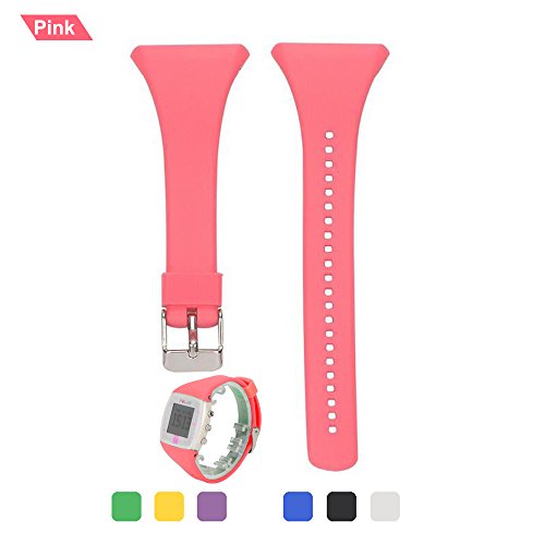 Correa de reloj para Polar FT4 FT7 Fitness Tracker, Bemodst® Rubber Replacement...
