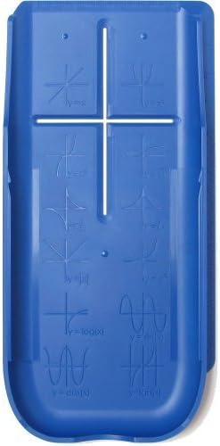 EZ Graphing EZ Graphing Blue Hard Slide Case-Cover for TI 84 Plus, TI 84 Plus C Silver Edition Color, TI 89 Titanium Graphing