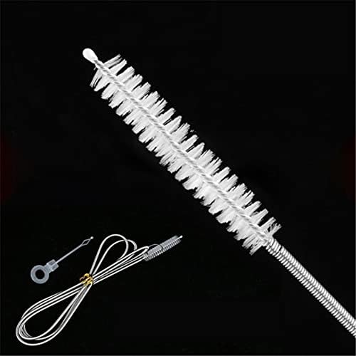 JIFNCR Refrigerator Cleaning Brush Long Flexible Refrigerator Scrub Brush Drainage Structure Drain Hole Dredging Fridge Cleaning Brush Pipe Cleaners Cleaning Brush for Home Kitchen,1 Meter
