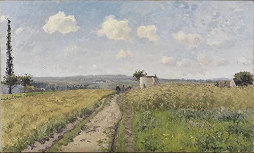Toile Matin de juin à Pontoise Camille Pissarro 60x90cm