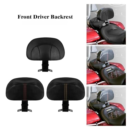 Dossier conducteur moto Touring en acier noir confort premium pour Electra Glide 2009-2022