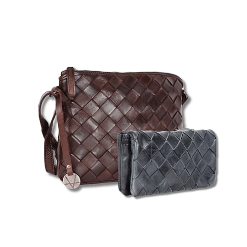 Leather Crossbody bag & Wallets for Women, Wallet for Ladies Zipper Coin Purse