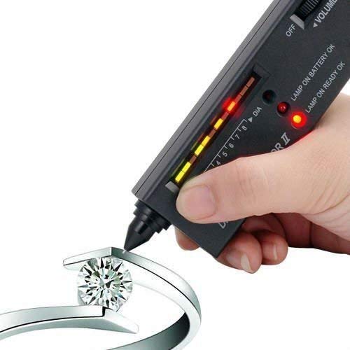 Diamond Tester Machine for Checking Fake or Genuine Diamonds Jewellery Gemstone Moissanite selector ii Tool for Professional and Home Use with Battery…