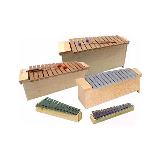 Set 4, 5 Studio 49 Orff Instruments (with Fiberglass Xylophones)