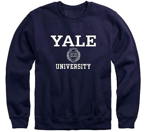 Premium Cotton Crewneck Sweatshirt with Crest Logo