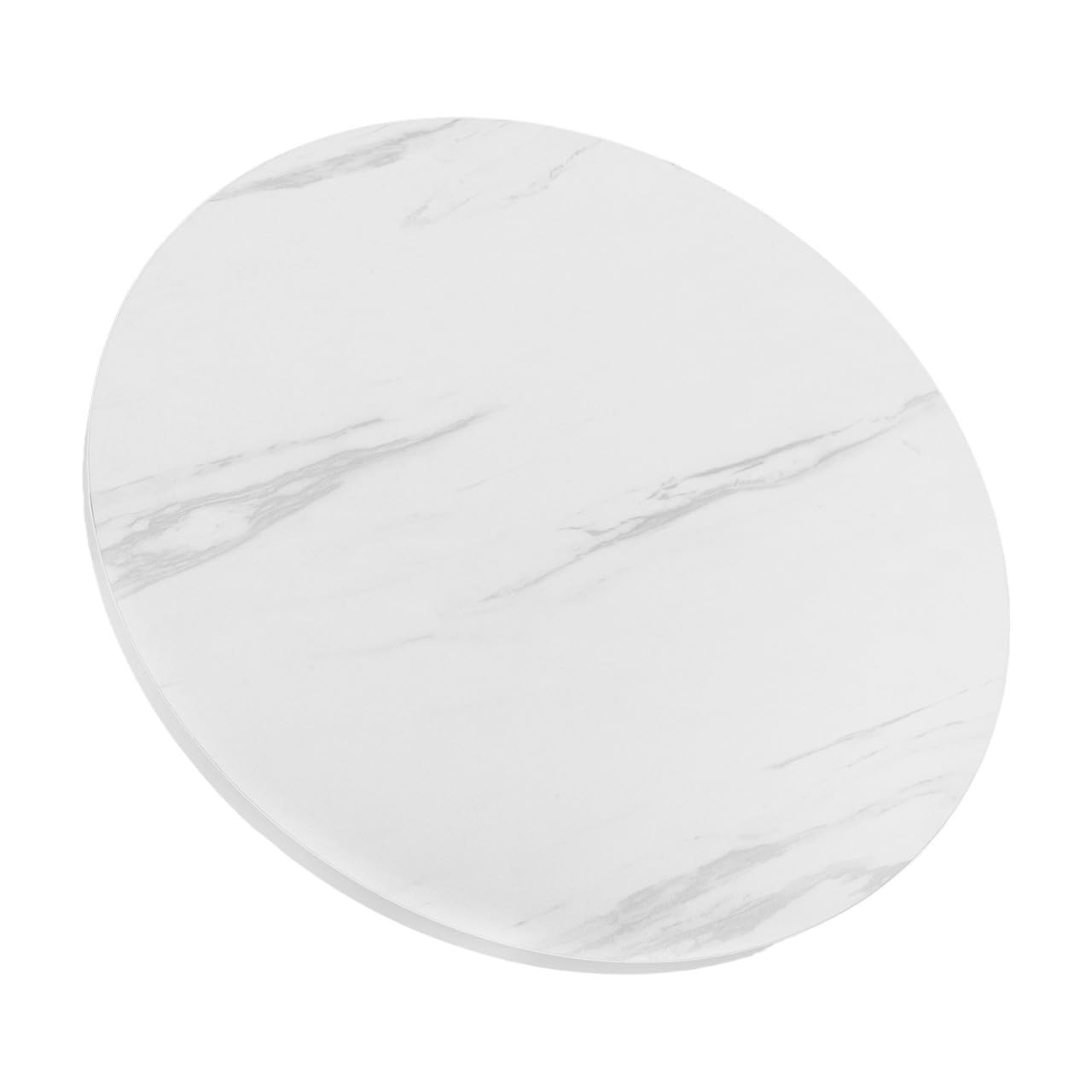 Plateau de table rond blanc pour gagner de la place en atelier