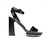  Hogan H353 Plateau Sandalen 2 cm, Schwarz - Schwarz - Größe: 35 EU