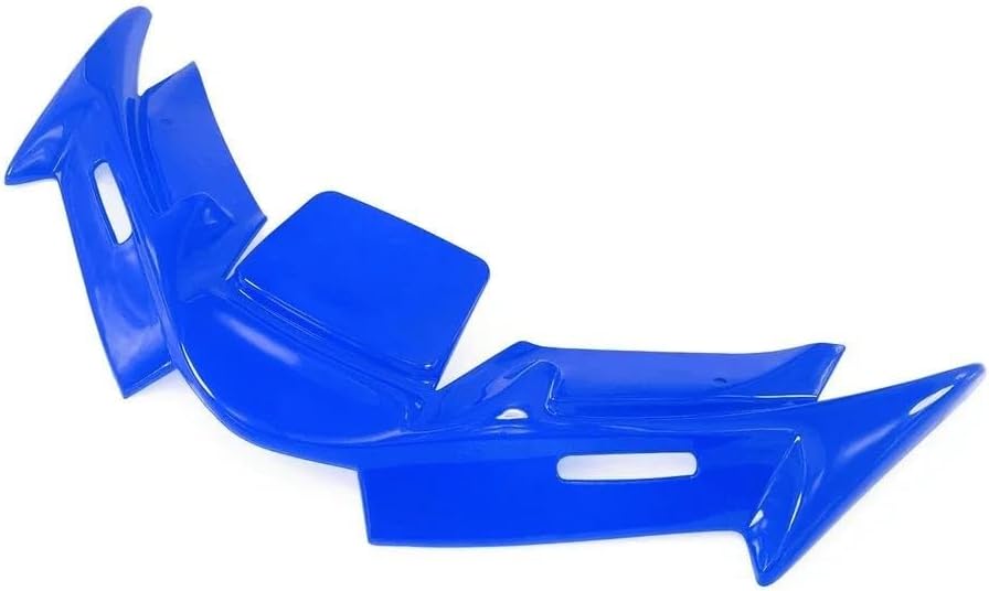 For Yzf-R15 For V4 Motorcycle Front Panel Fairing Deflector Winglet Cover Aerodynamics Protective Fairing(أزرق)