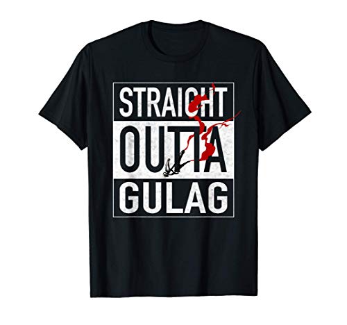 Straight Outta Gulag For Gamers Gulag King T-Shirt