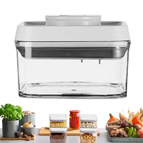 Generico Contenitore Per Cereali - Contenitori Per Alimenti Impilabili,Antigoccia per Cucina Panificazione Domestica Cereali Snack Dolciumi Tè sfuso Frutta Secca