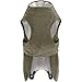 HUNTER Hundemantel Uppsala Trend, Farbe: Khaki, modisches Design, Wasser- und windabweisend, mit wärmendem Teddy-Innenfutter, individuell einstellbar, reflektierend, waschbar, Größe: 30