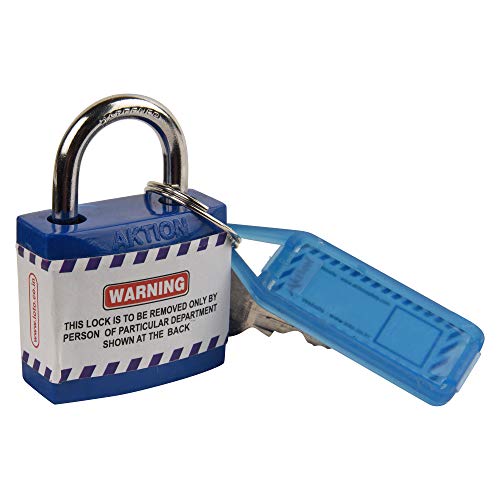 Image of Lockout Padlock AK-JPL-102B Lock and Hold (Pack of 5)