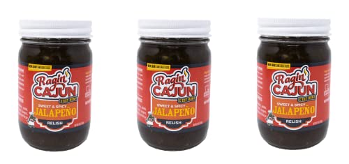 Spicy Sweet Jalapeño Relish 12 Fl Oz Ragin' Cajun (Pack Of 3) #TOP9