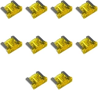 VIEWZ Blade Micro Mini Car Fuse Kit, Assortment of Replacement Fuses for Cars, Trucks, Boats - (Micro Fuse - 20A, 10 Pieces) - by KaberMisr 2020