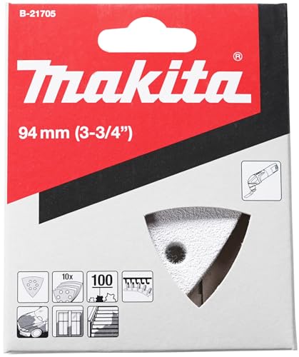 Lot de 10 triangles abrasifs Makita pour peinture - vue 3