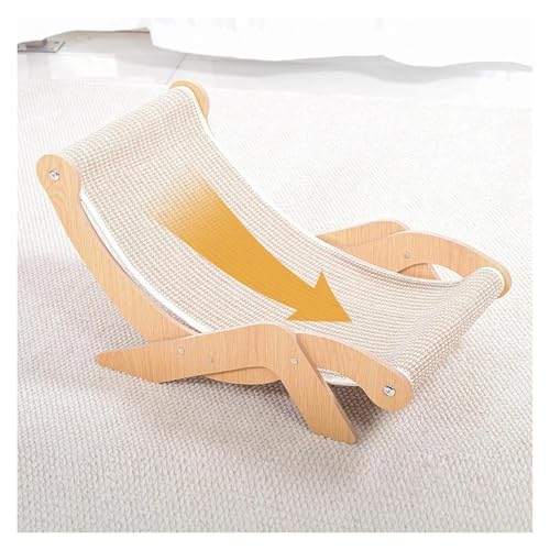 Griffoir for chat salon inclinable L 60cm de large pour sieste confortable