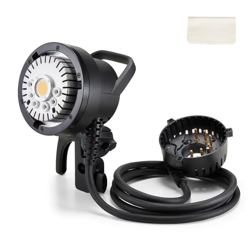 Godox H600P Extension Flash Head for AD600 Pro II, Extend Power Cable for Godox AD600Pro/AD600ProII/AD600BMII Outdoor Flash Strobe, with Handheld Grip and Extra Light Head, Easy Install