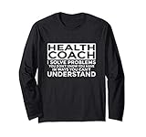 Probleme lösen Lustiger Gesundheitscoach Langarmshirt