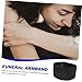 SHOWERORO 10pcs Mourning Arm Band Funeral Memorial Aurbands for Funerals Memorial Service Grief Expression