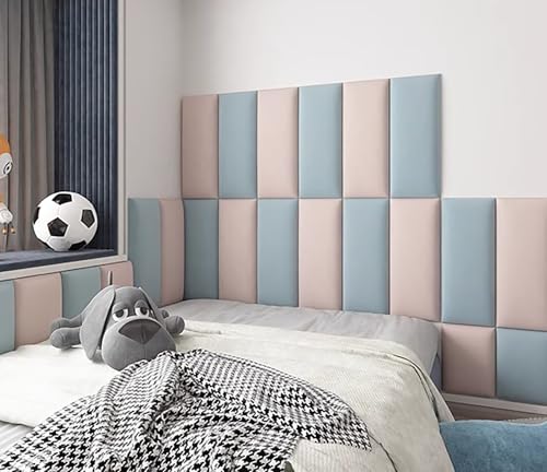 Paneles de pared 3D anticolision acolchados para proteger paredes de golpes 8