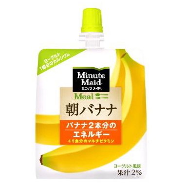 Amazon.co.jp: コカ・コーラ社 ミニッツメイド 朝バナナ 180g1箱6本