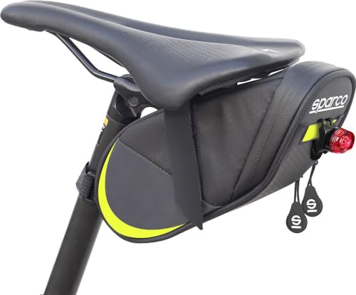 Sparco Borsa Gialla Per Bicicletta In Materiali Compositi Impermeabile E Resistente All'abrasione - 4