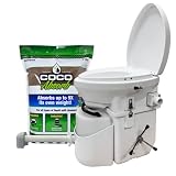 Nature's Head® Vehicle Kit with Composting Toilet – Complete All-Inclusive Kit - 100% Self-Contained Waterless RV & Van Life Toilet System for Campers, Vans & Off-Grid Travel – Spider Handle