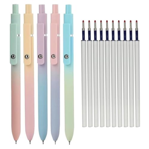 Stylos gel bleus pointe fine pour organiser vos notes de bureau et cahiers de cours