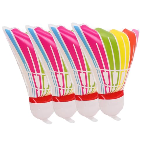 Mobestech 4pièces Ballons Forme De Badminton Pour Décoration De Fête Accessoires De Fête Ballons Décoratifs Pour Anniversaire Et Événements