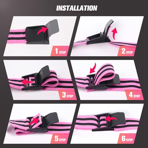 Image of Booty Bands, Blood Flow Restriction Bands for Women /Men, Adjustable BFR Training Bands for Glutes & Hip Building, Occlusion Resistance Bands