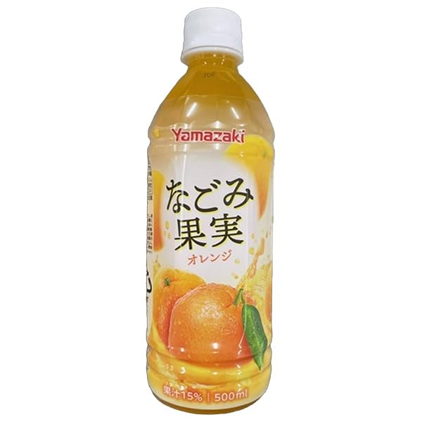 Amazon.co.jp: 山崎製パン なごみ果実 オレンジ 500mlペットボトル×24