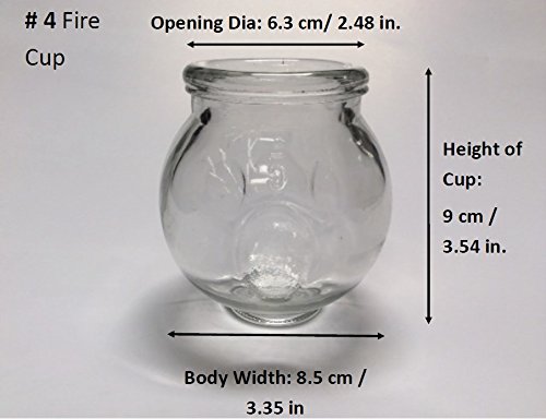 12 Pc Fire Glass Cupping Set Jars Professional Quality (4 Cups #3) (4 Cups #4) (4 Cups #5)12 Pc Fire Glass Cupping Set Jars Professional Quality (4 Cups #3) (4 Cups #4) (4 Cups #5) #TOP3